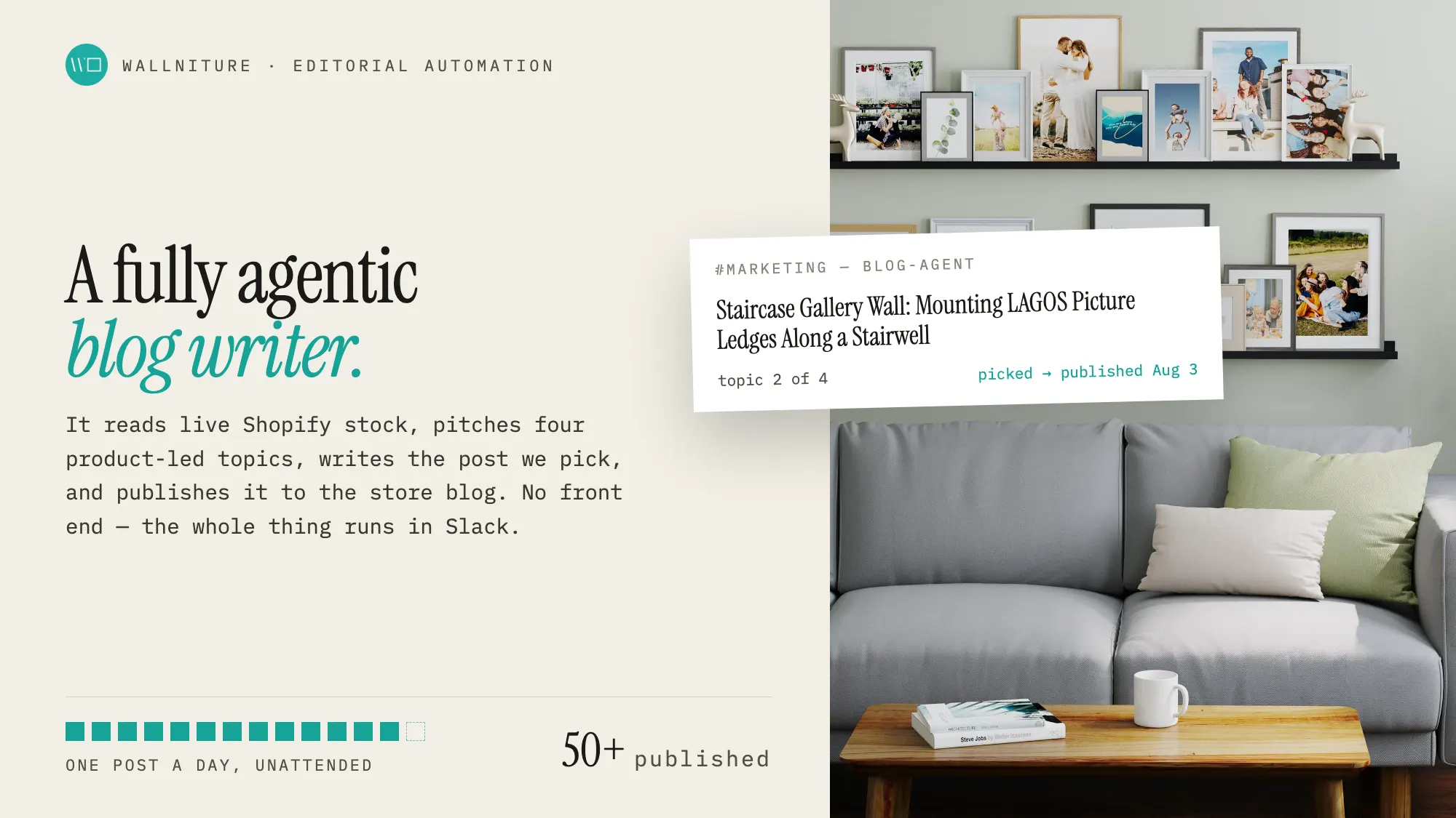Automated AI Blog Writer