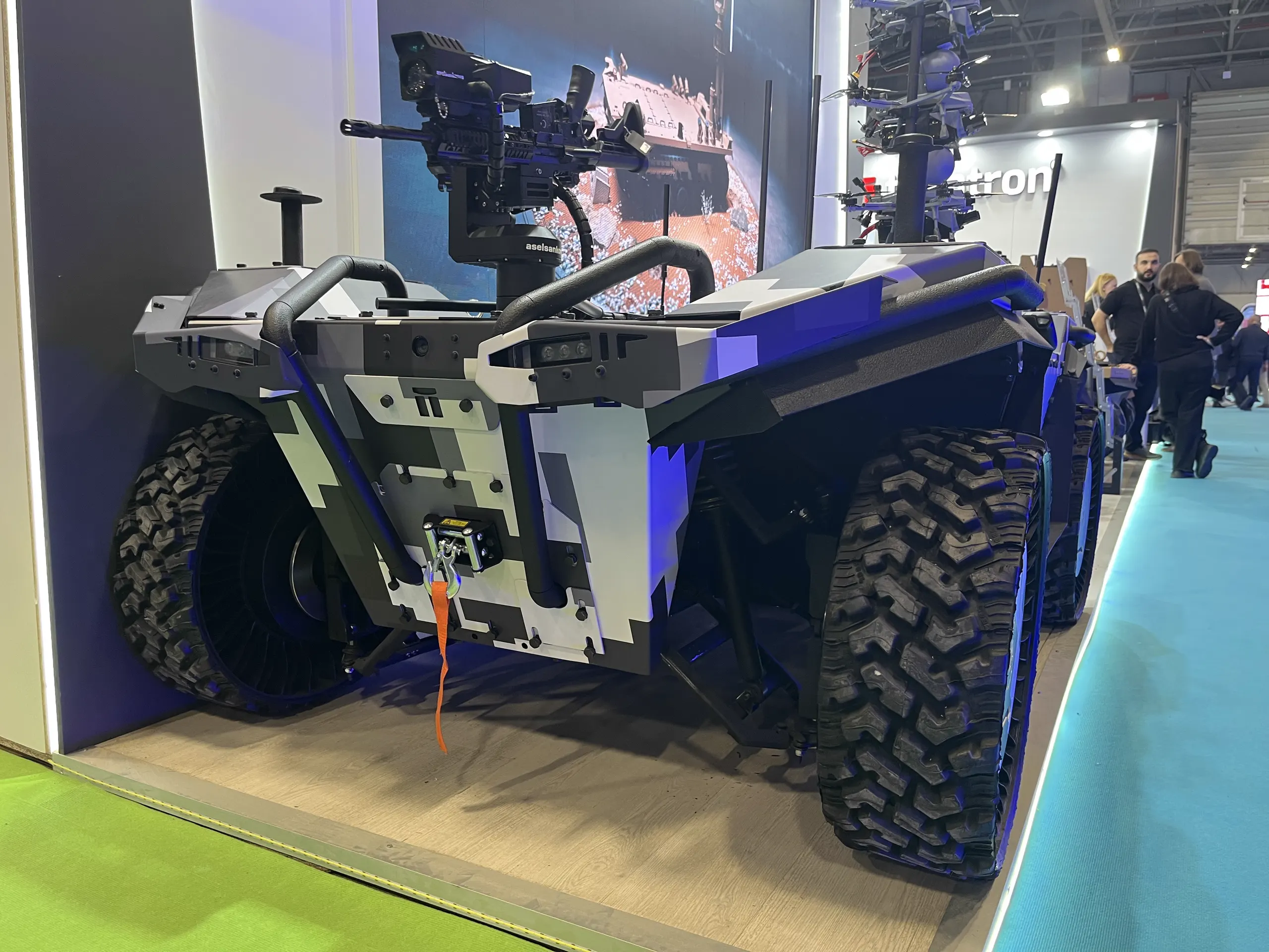 On the Tekatron stand, SAHA EXPO 2026